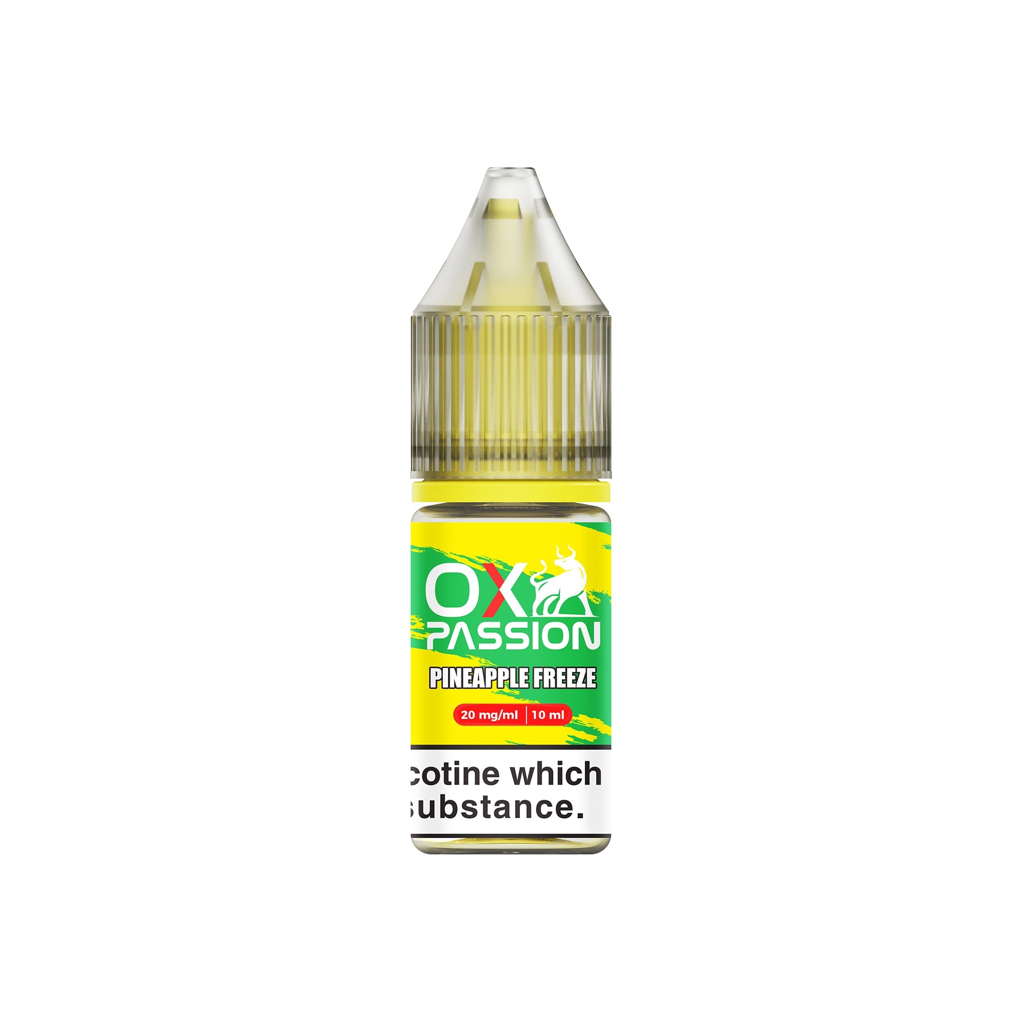 OX Passion Nicotine Salt E-Liquid Pineapple Freeze 