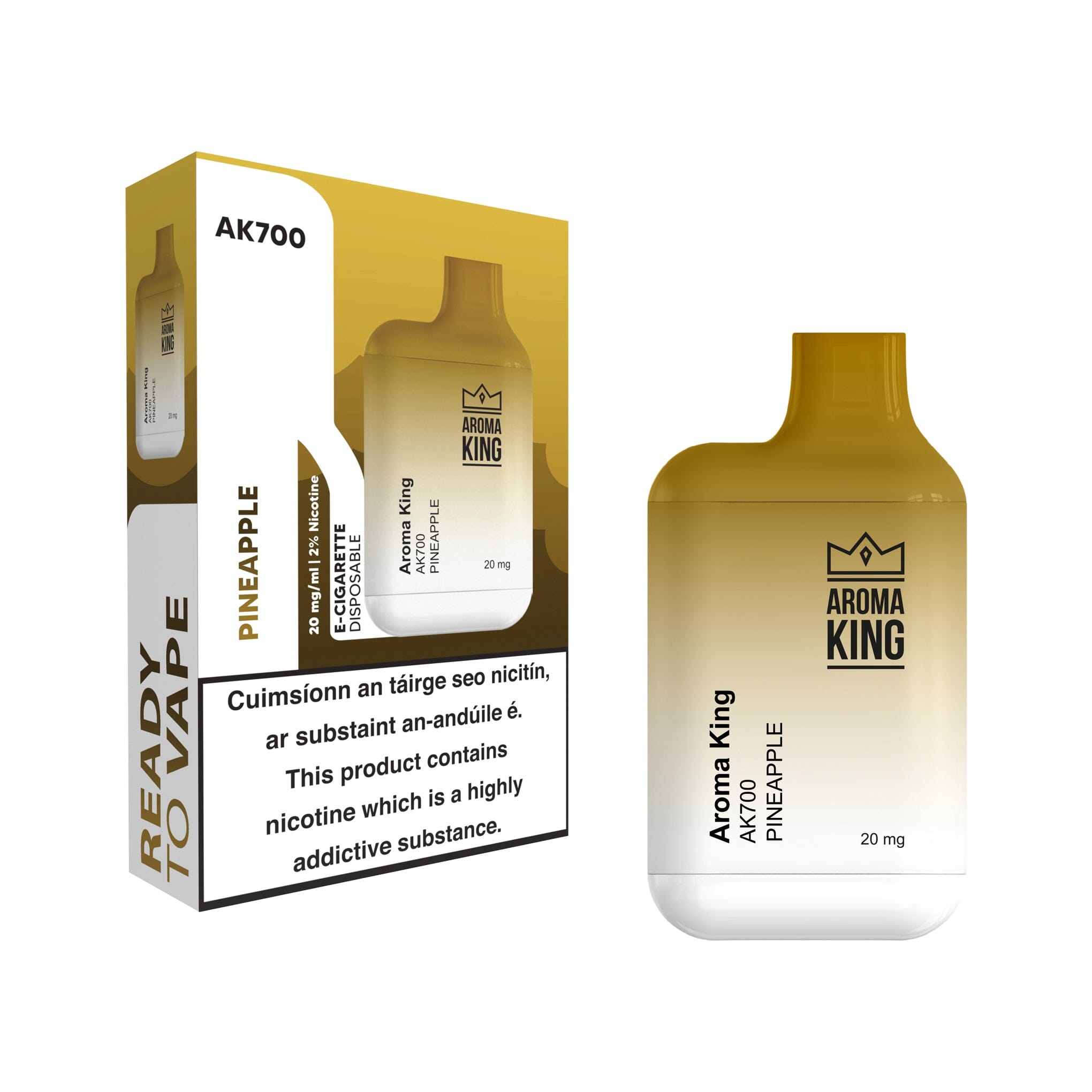 Aroma King AK700 Disposable Vape Pineapple 