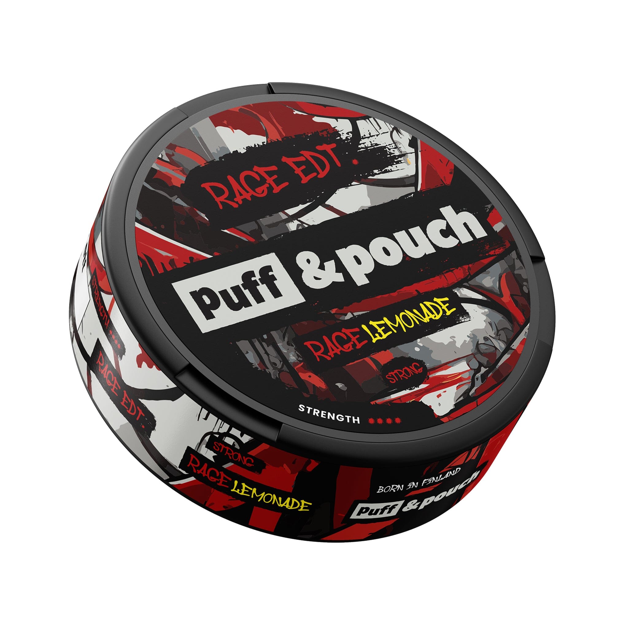 Puff & Pouch Nicotine Pouches Rage Edt: Rage Lemonade 16MG 