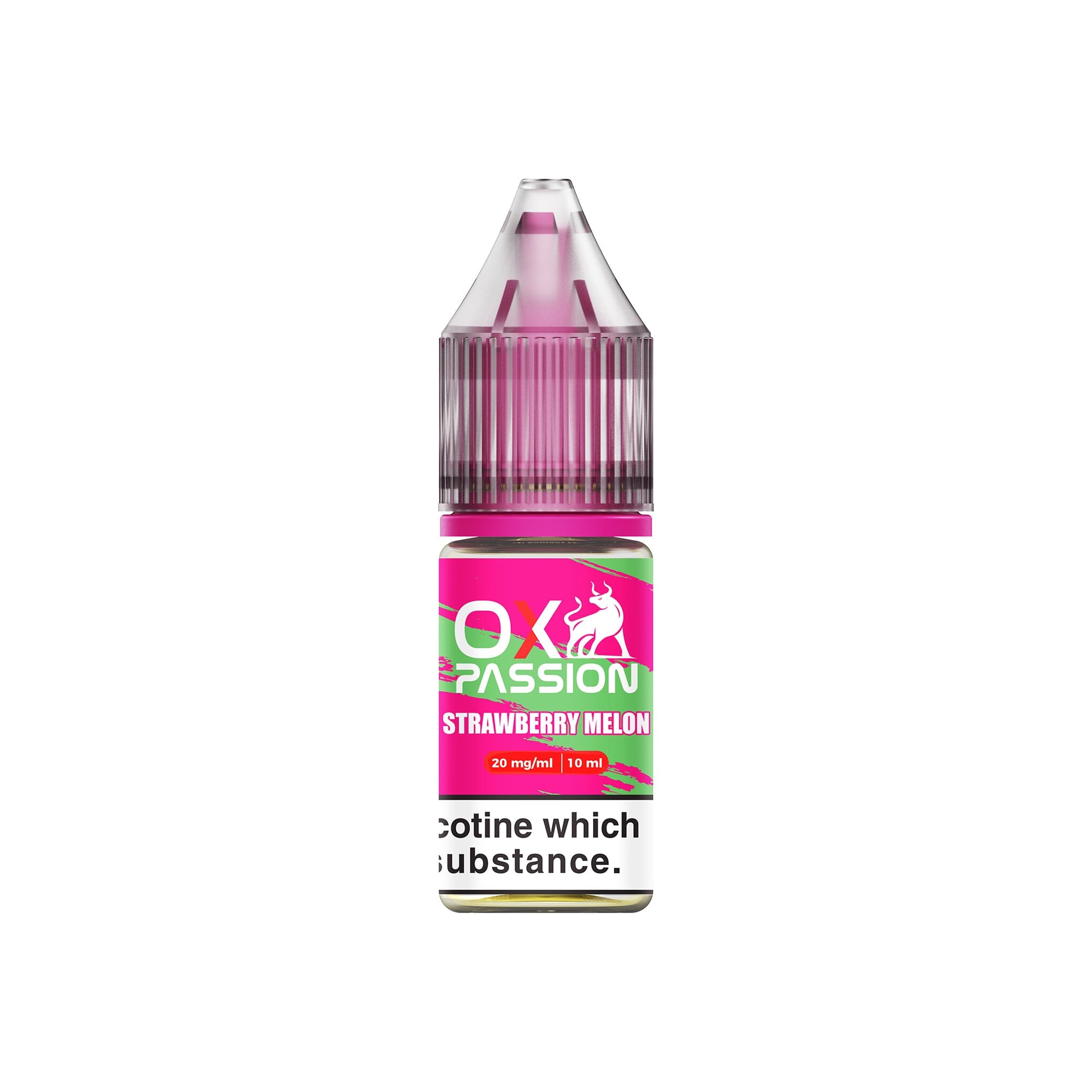 OX Passion Nicotine Salt E-Liquid Strawberry Melon 