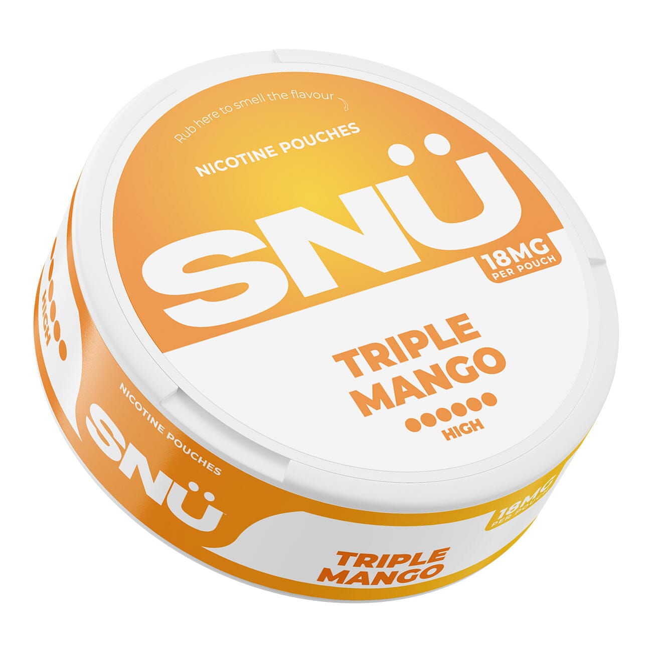 SNU Nicotine Pouches Triple Mango 18MG/Pouch 