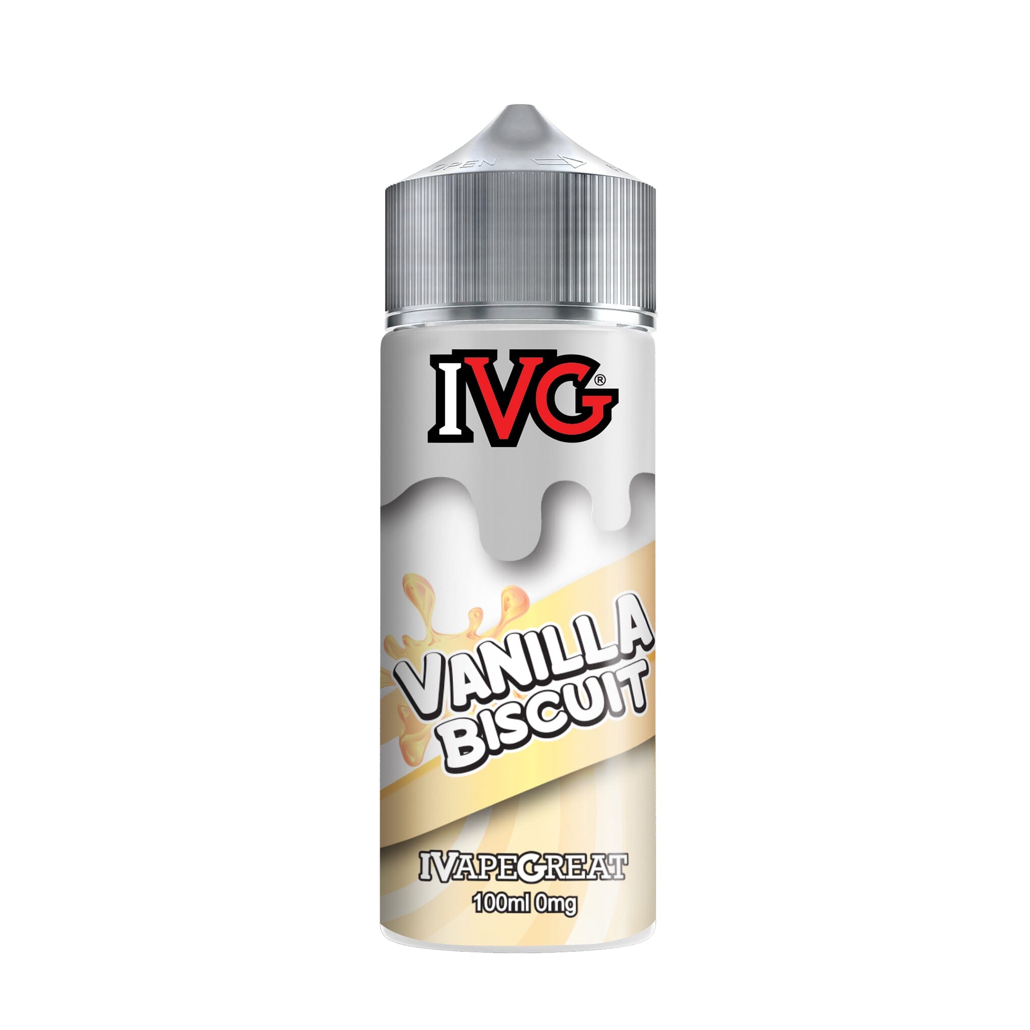 IVG 100ML Short FIll E-Liquid Vanilla Biscuit 