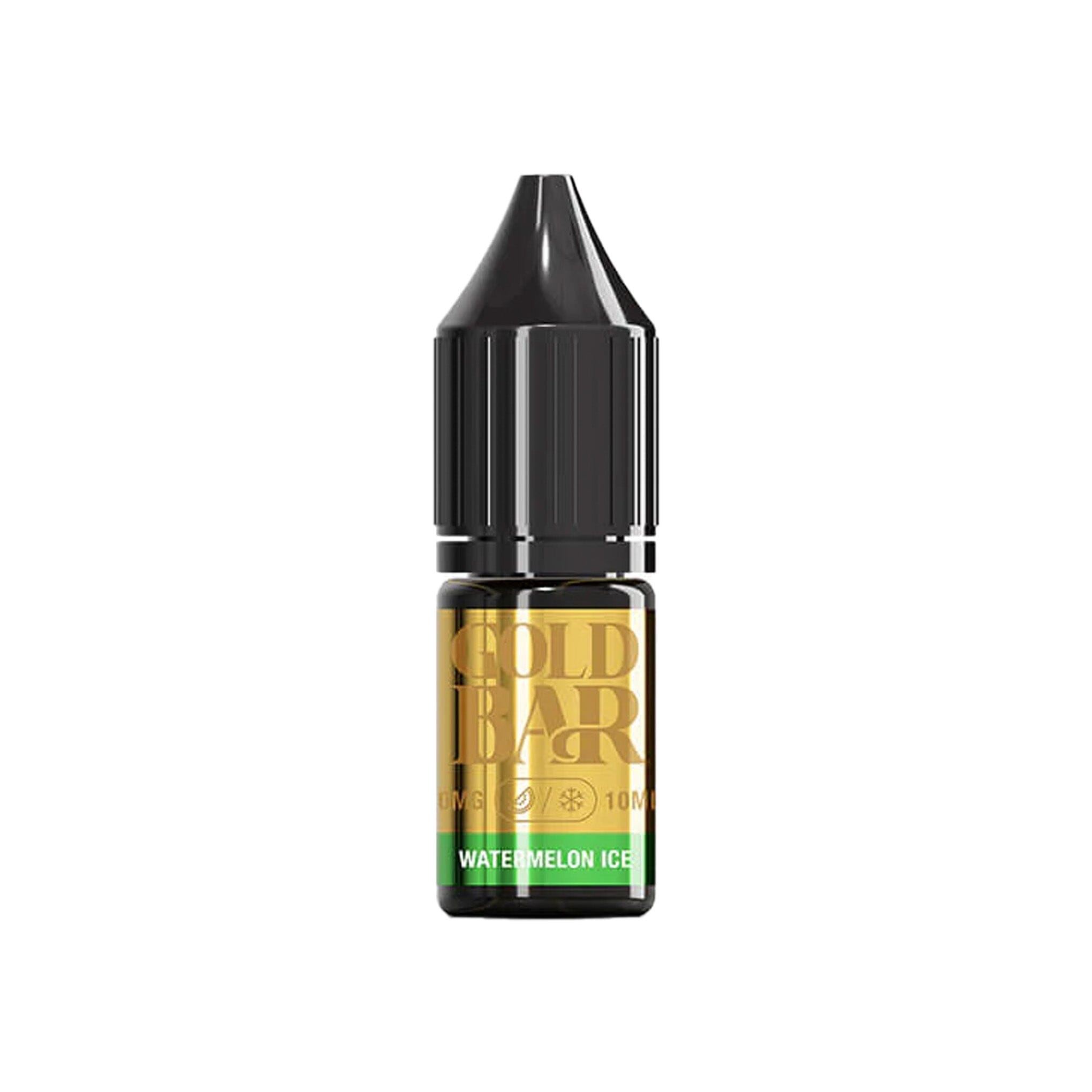 Gold Bar Nicotine Salt E-Liquid Watermelon 10MG - Medium Nicotine 