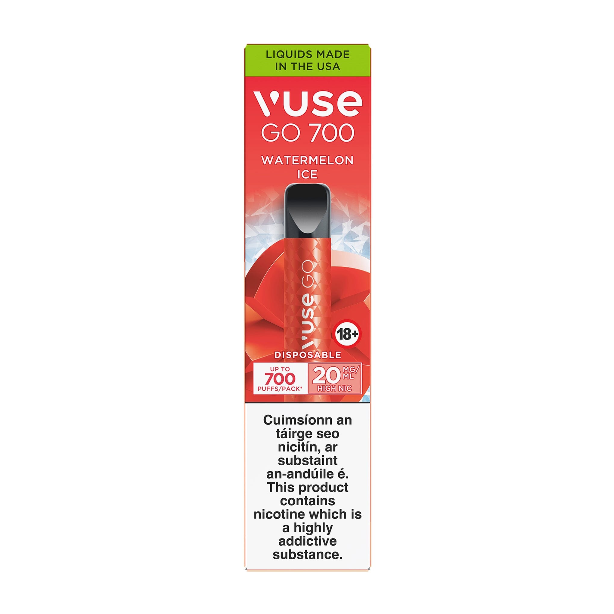 Vuse GO 700 Disposable Vape Watermelon Ice 