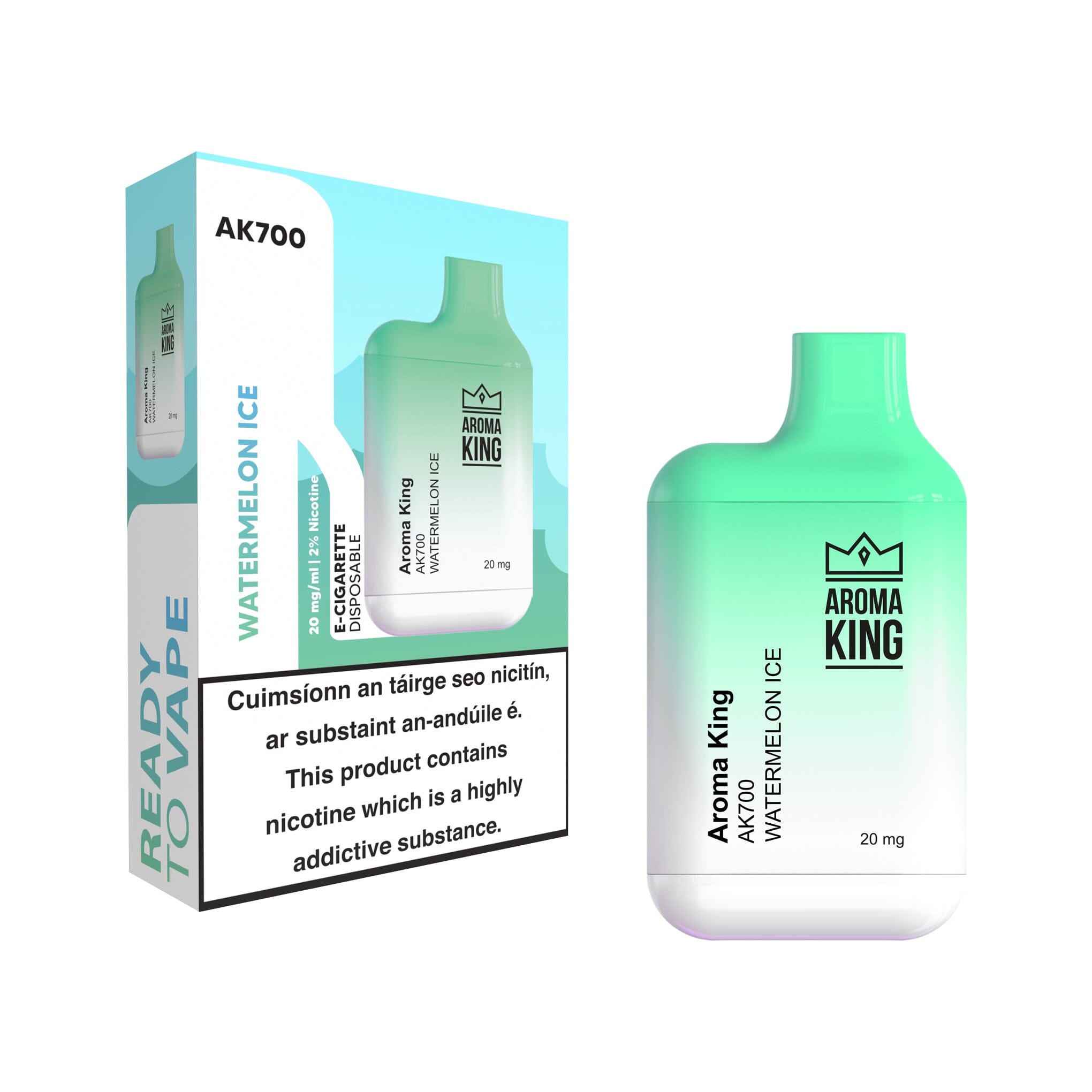 Aroma King AK700 Disposable Vape Watermelon Ice 