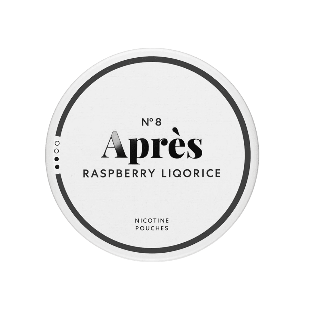 Après Nicotine Pouches Raspberry Liquorice Normal (8mg/g) 