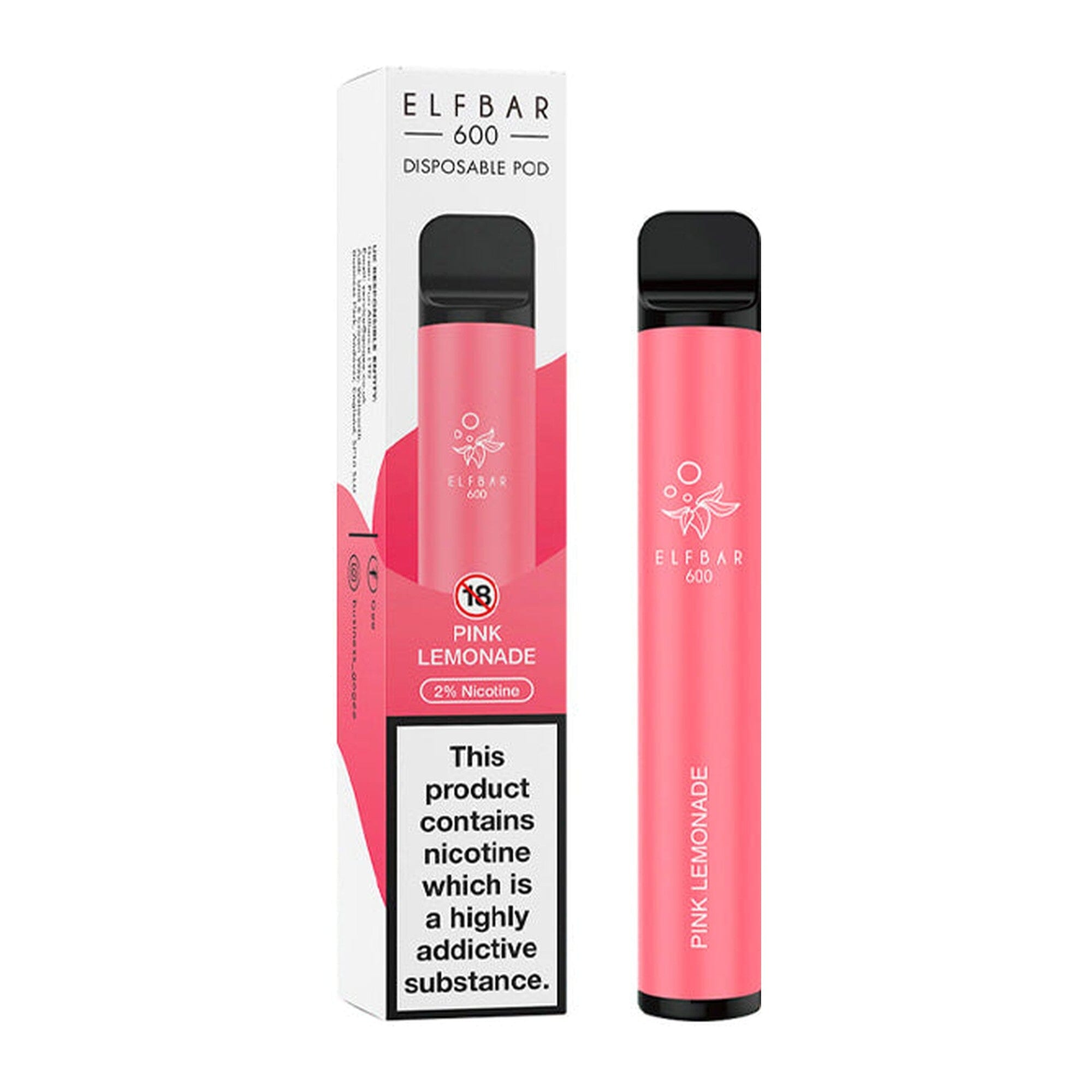 ELF Bar Pink Lemonade 20MG - High Nicotine 