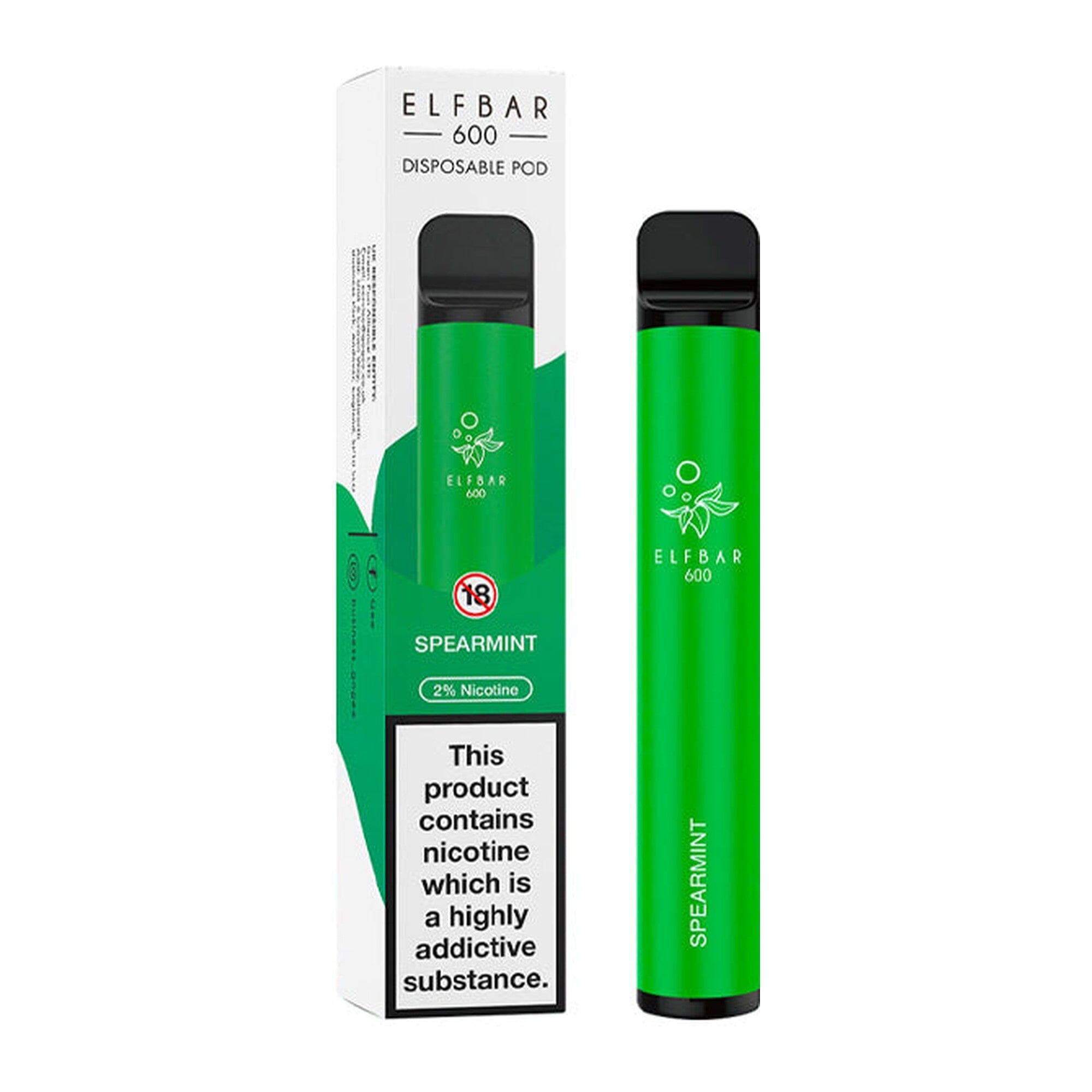 ELF Bar Spearmint 20MG - High Nicotine 