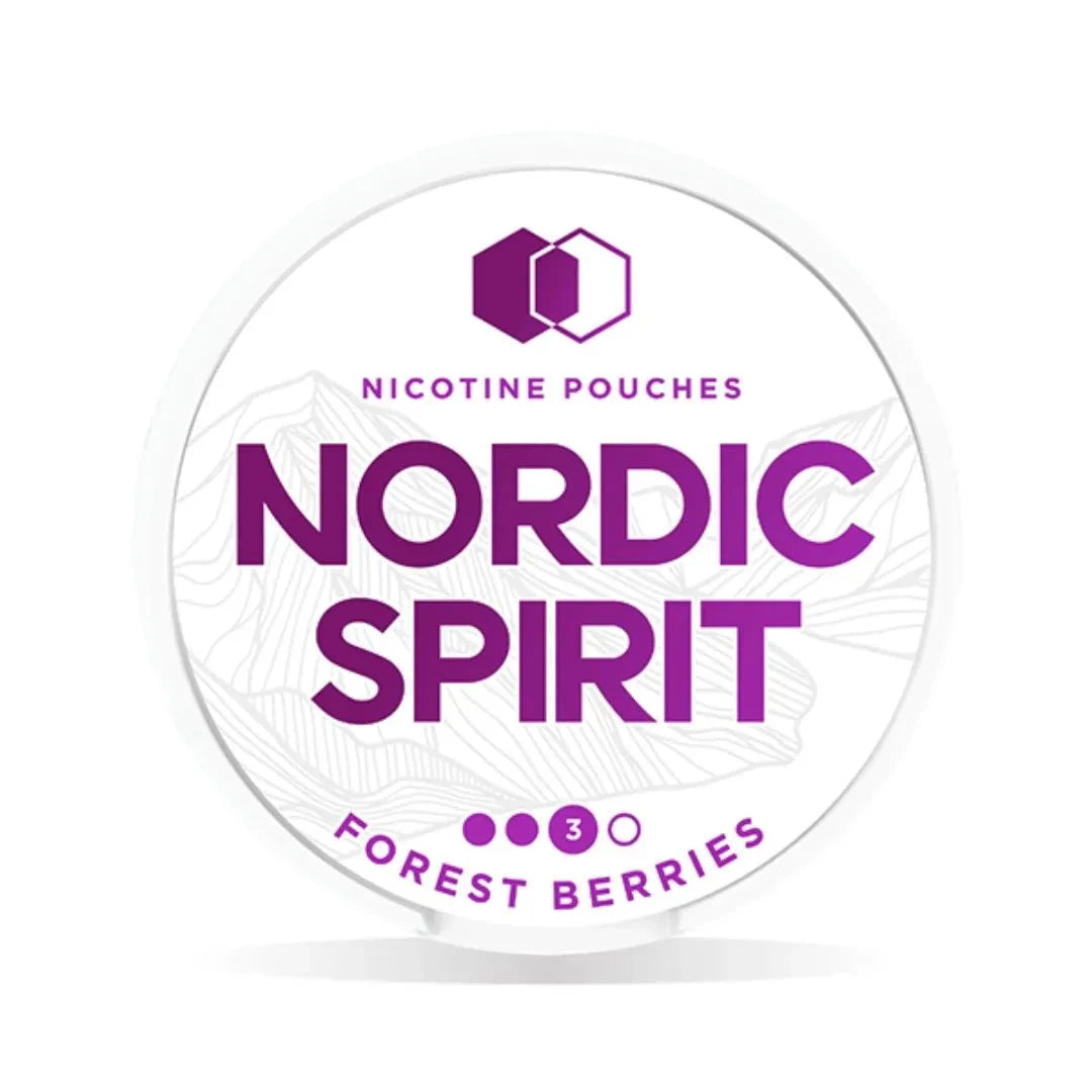 Nordic Spirit Nicotine Pouches Forrest Berries Strong 