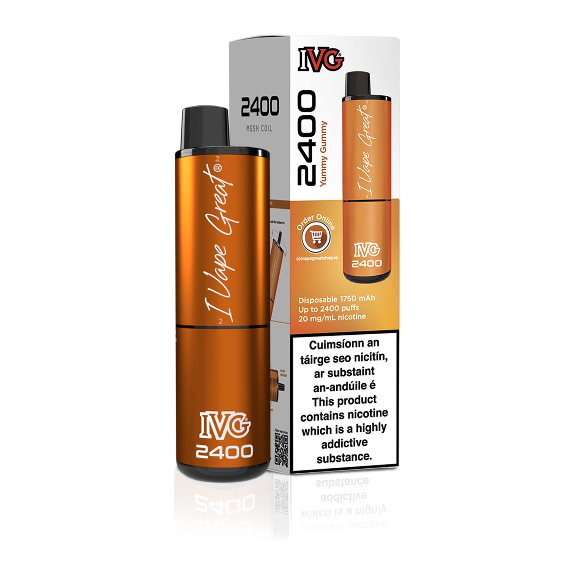 IVG 2400 Disposable Vape Kit Citrus Mix 