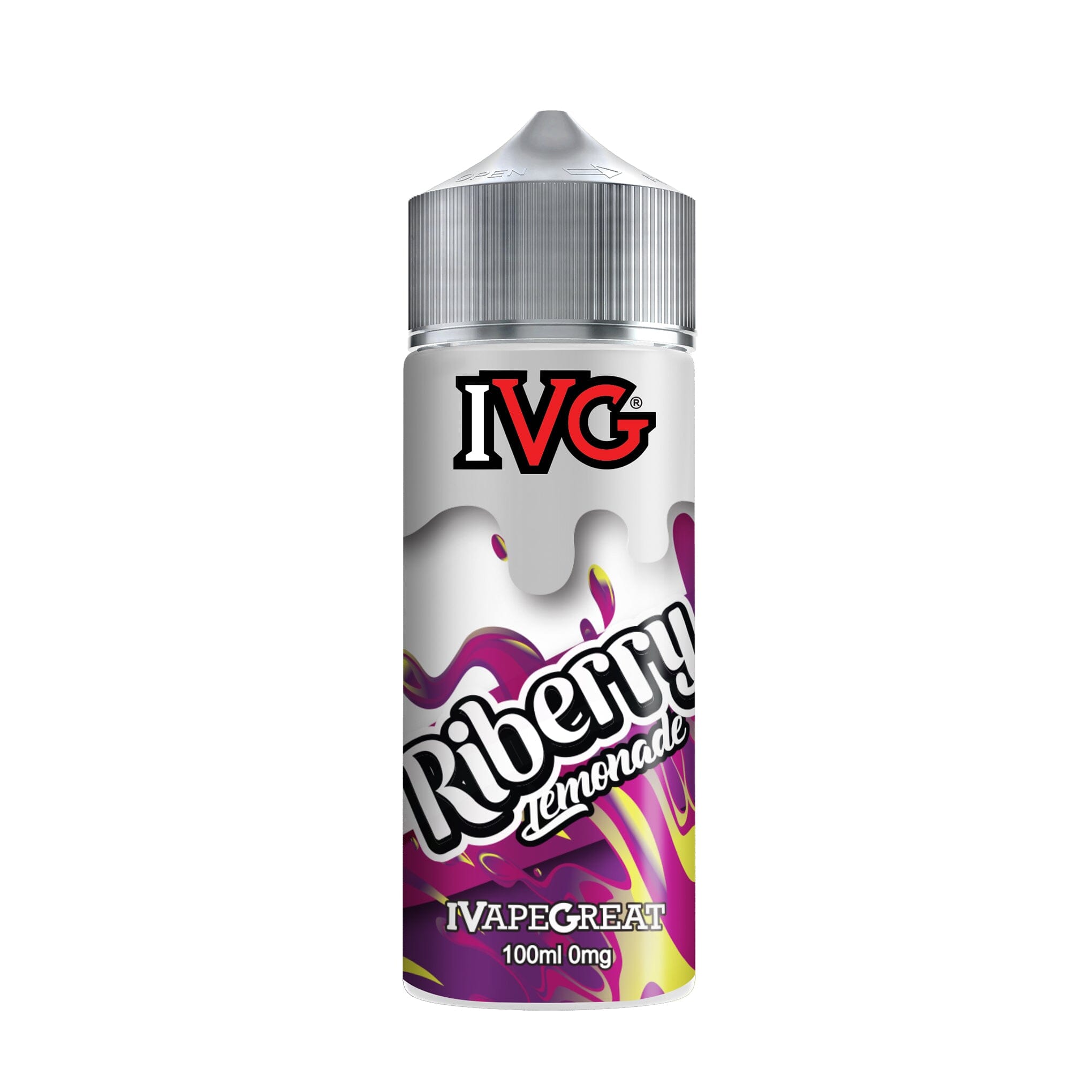 IVG 100ML Short FIll E-Liquid Riberry Lemonade 