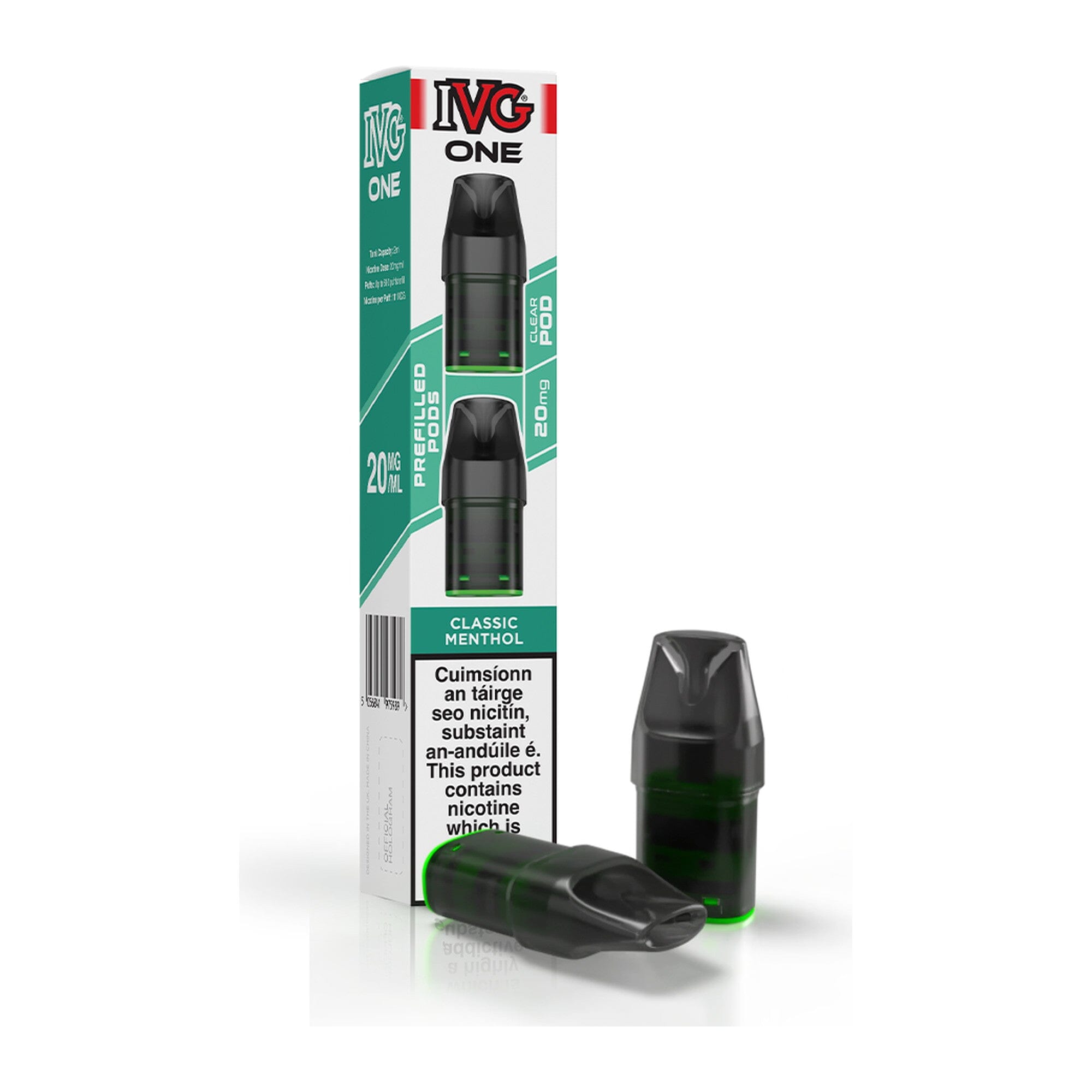 IVG One Refill Pods (Pack of 2) Classic Menthol 