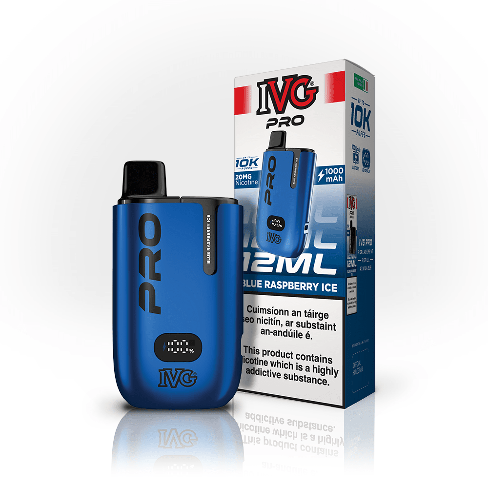 IVG PRO 12K Kit Blue Raspberry Ice 