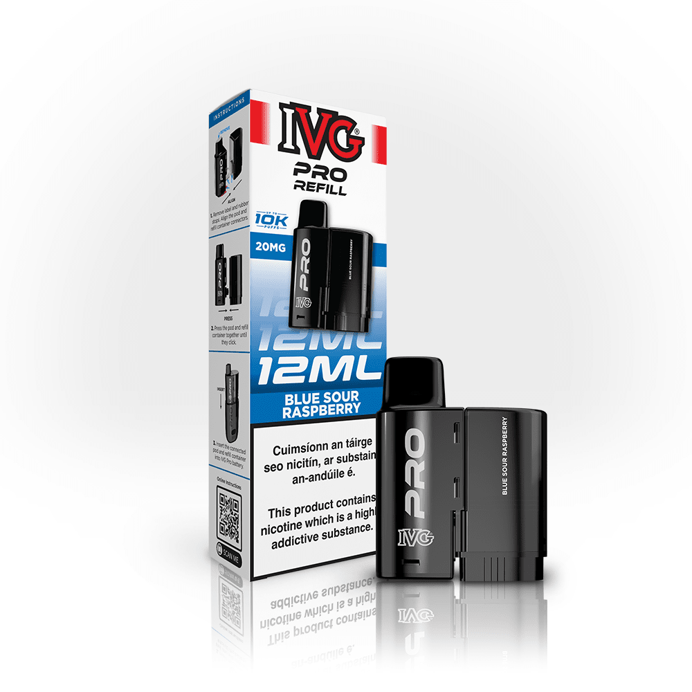 IVG PRO 12K Refills Blue Sour Raspberry 
