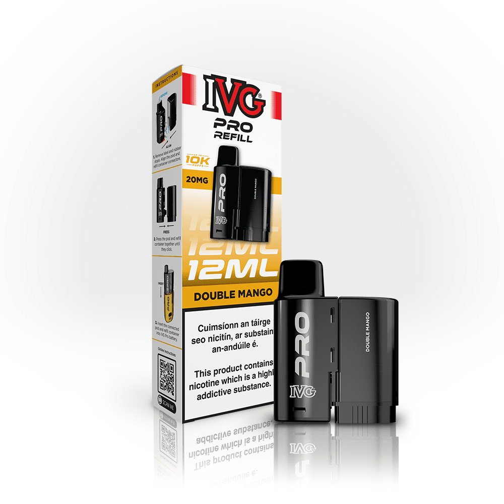 IVG PRO 12K Refills Double Mango 