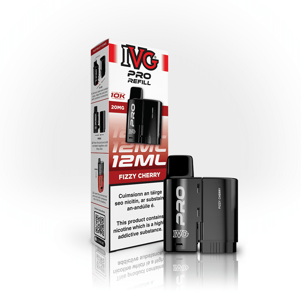 IVG PRO 12K Refills Fizzy Cherry 