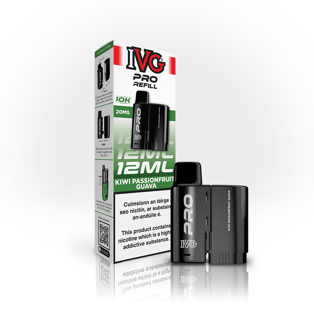 IVG PRO 12K Refills Kiwi Passionfruit Guava 