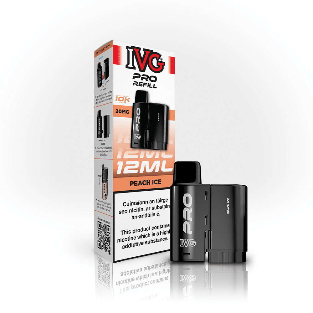 IVG PRO 12K Refills Peach Ice 