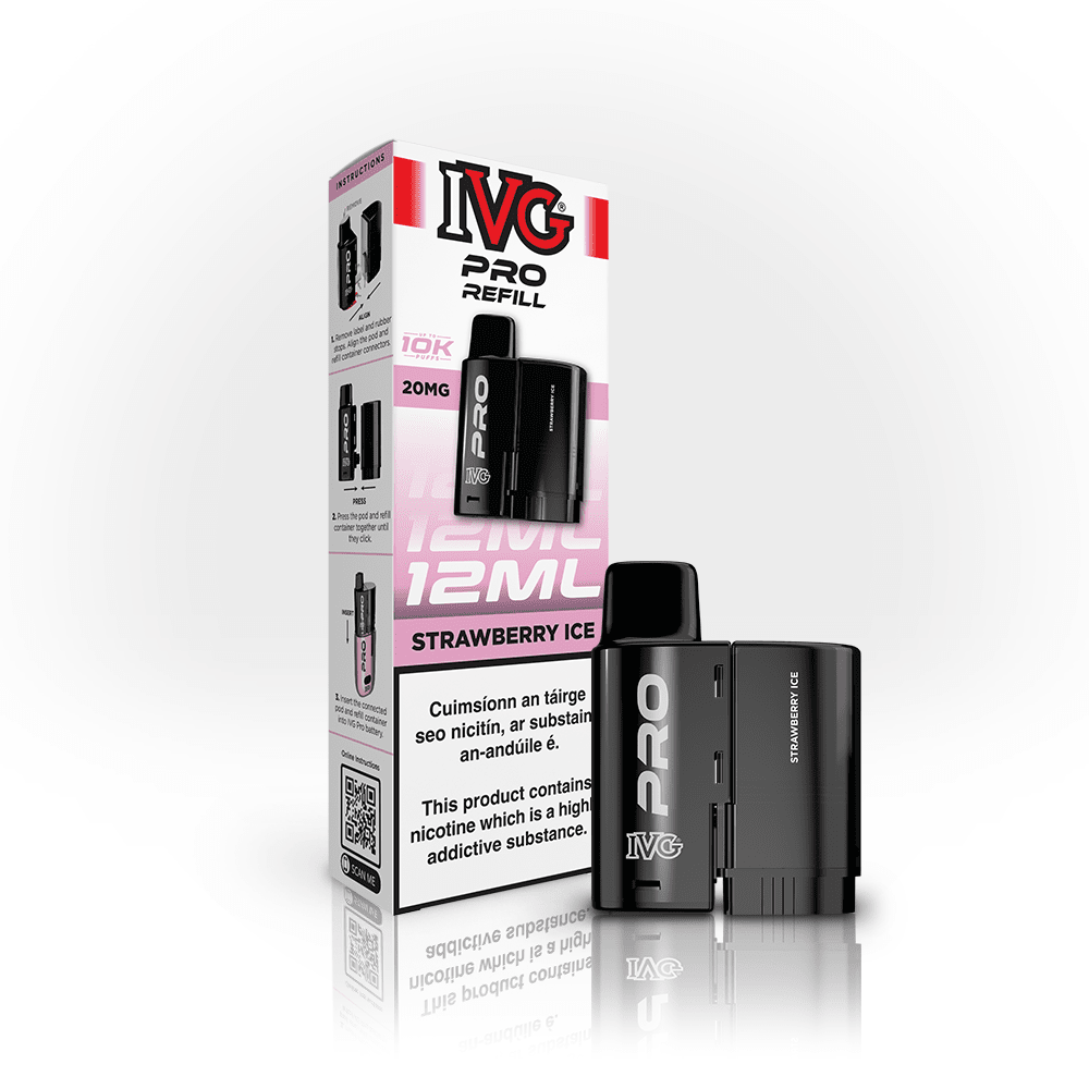 IVG PRO 12K Refills Strawberry Ice 