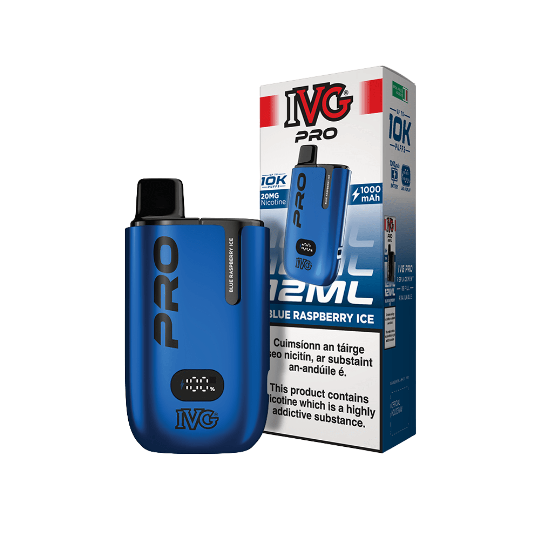 IVG PRO 12K Kit Blue Raspberry Ice 