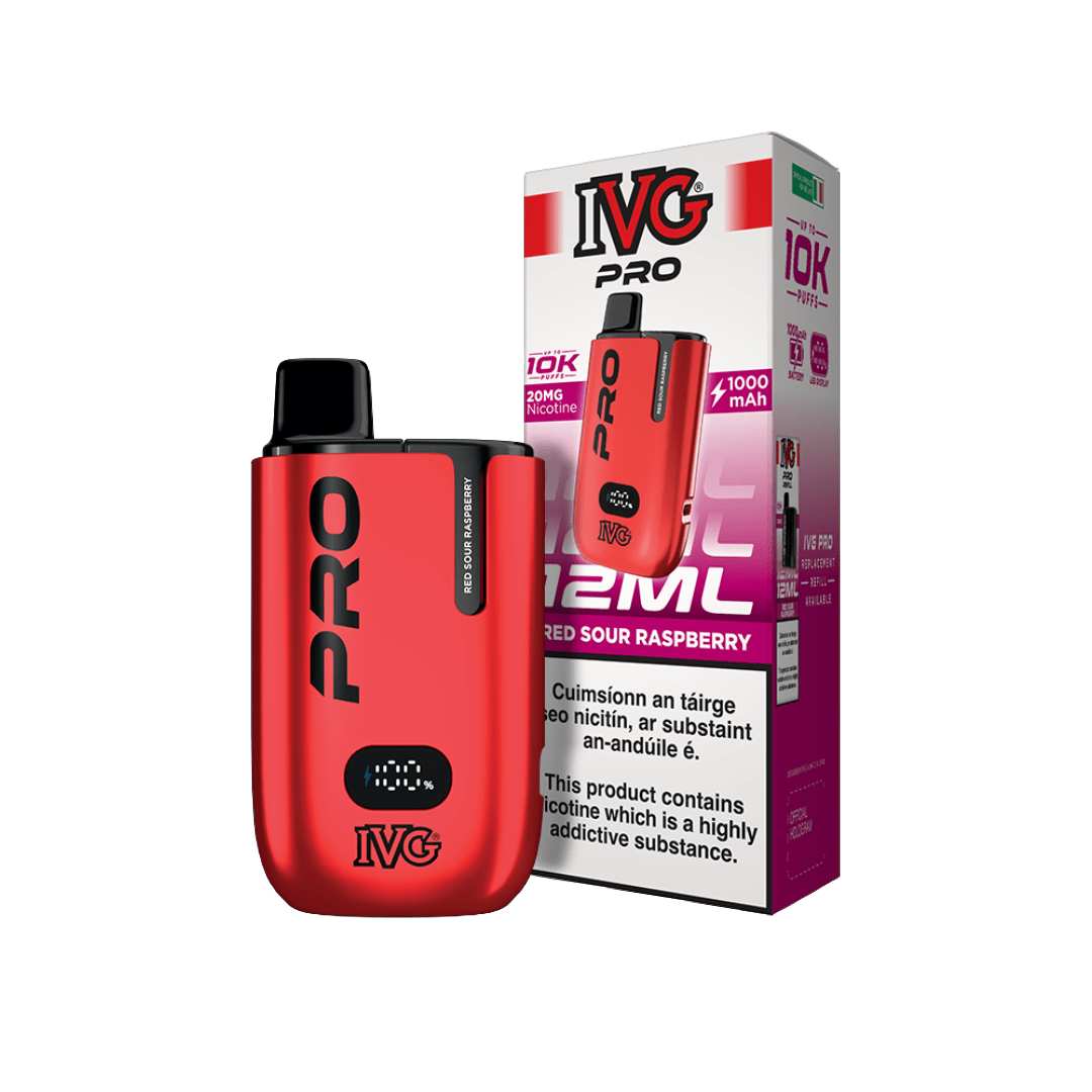 IVG PRO 12K Kit Red Sour Raspberry 