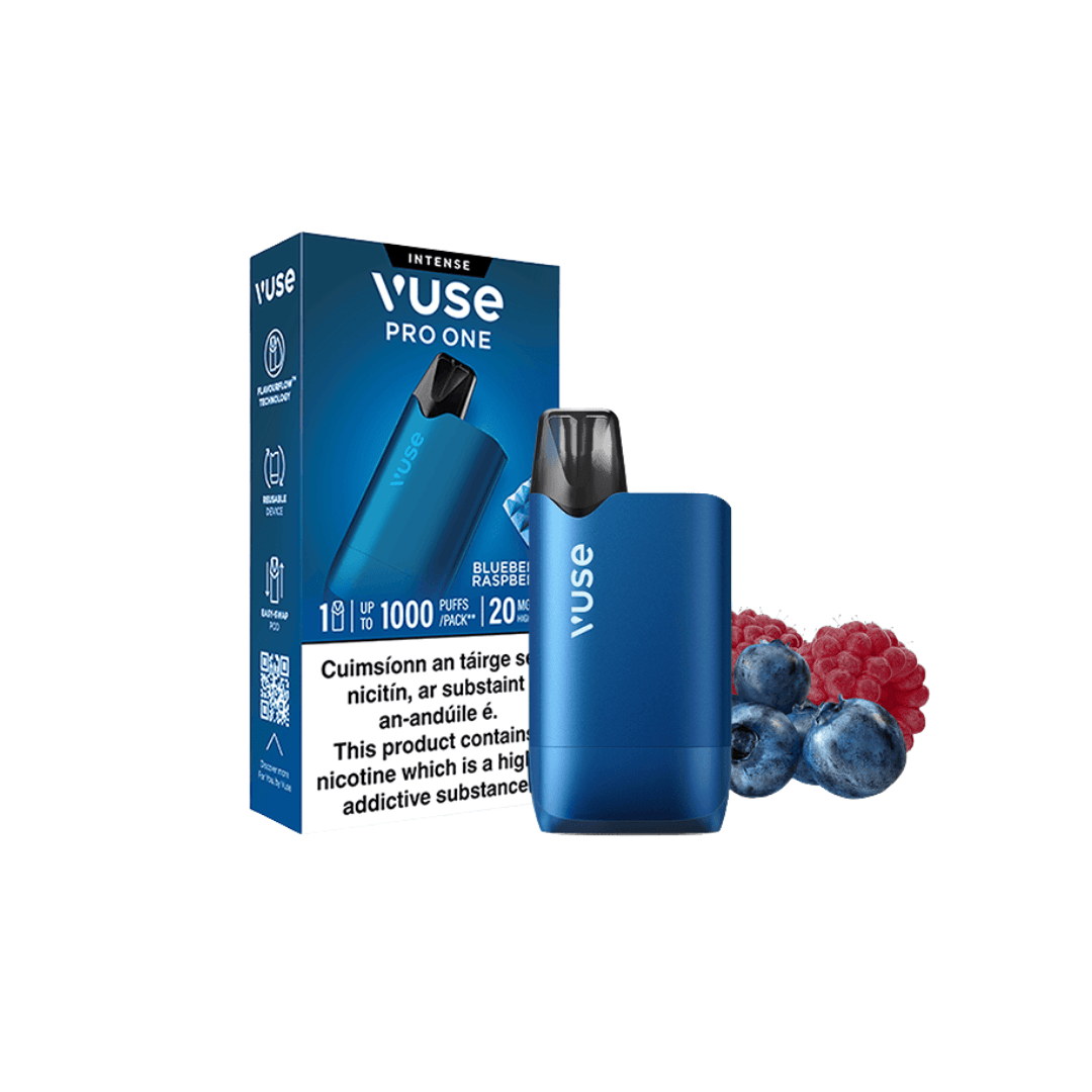 VUSE Pro One Pod Kit Blueberry Raspberry 
