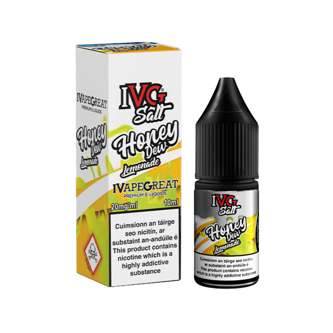 IVG Nicotine Salt E-Liquid Honeydew Lemonade 20MG - High Nicotine 