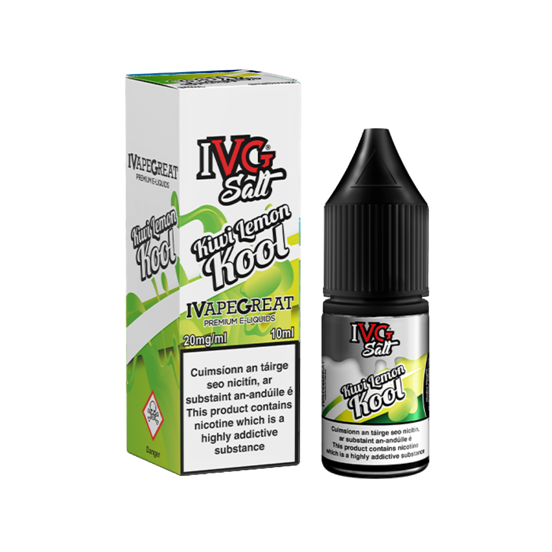 IVG Nicotine Salt E-Liquid Kiwi Lemon Kool 20MG - High Nicotine 