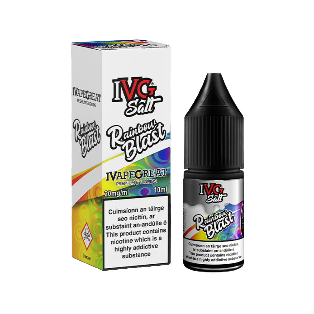 IVG Nicotine Salt E-Liquid Rainbow Blast 20MG - High Nicotine 