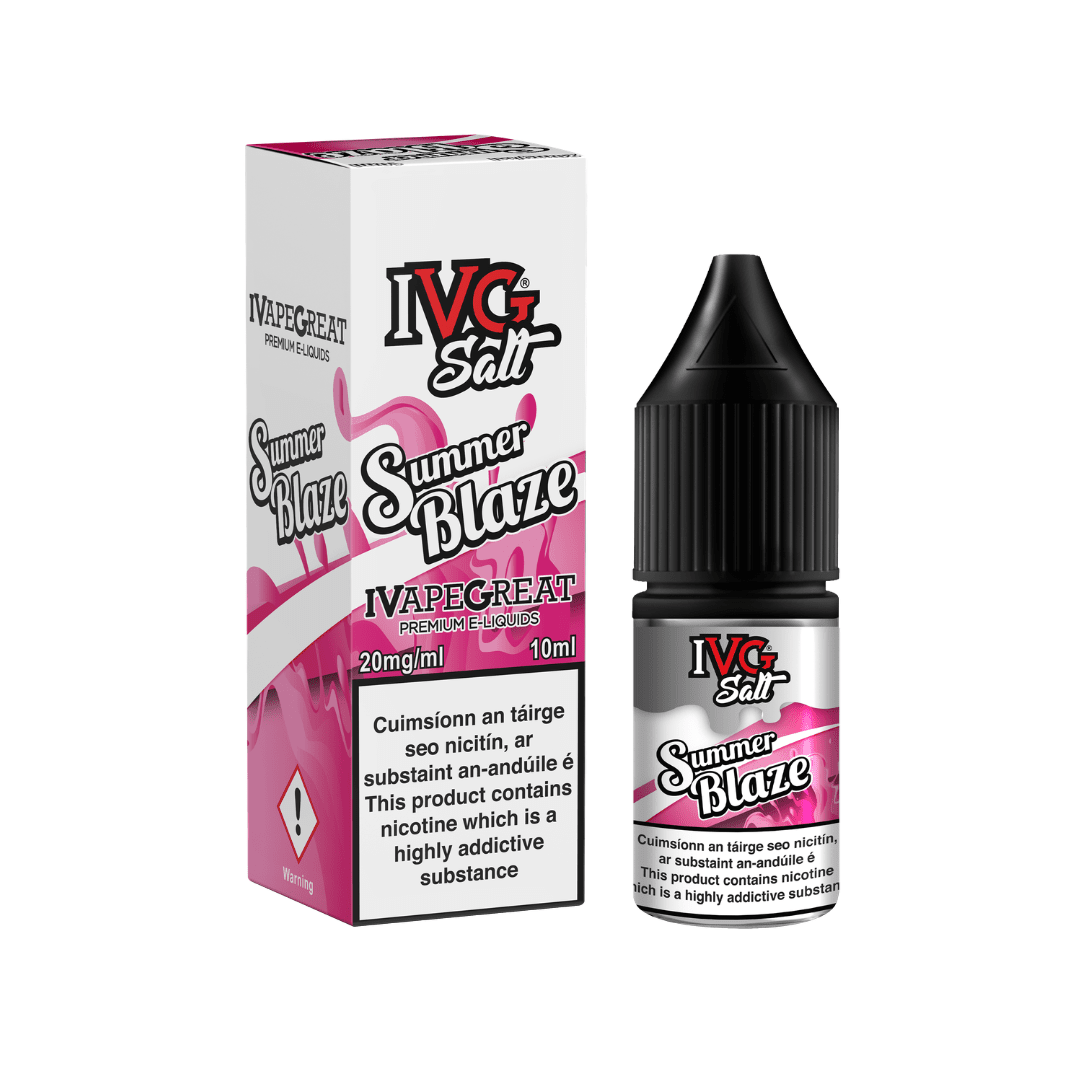 IVG Nicotine Salt E-Liquid Summer Blaze 20MG - High Nicotine 