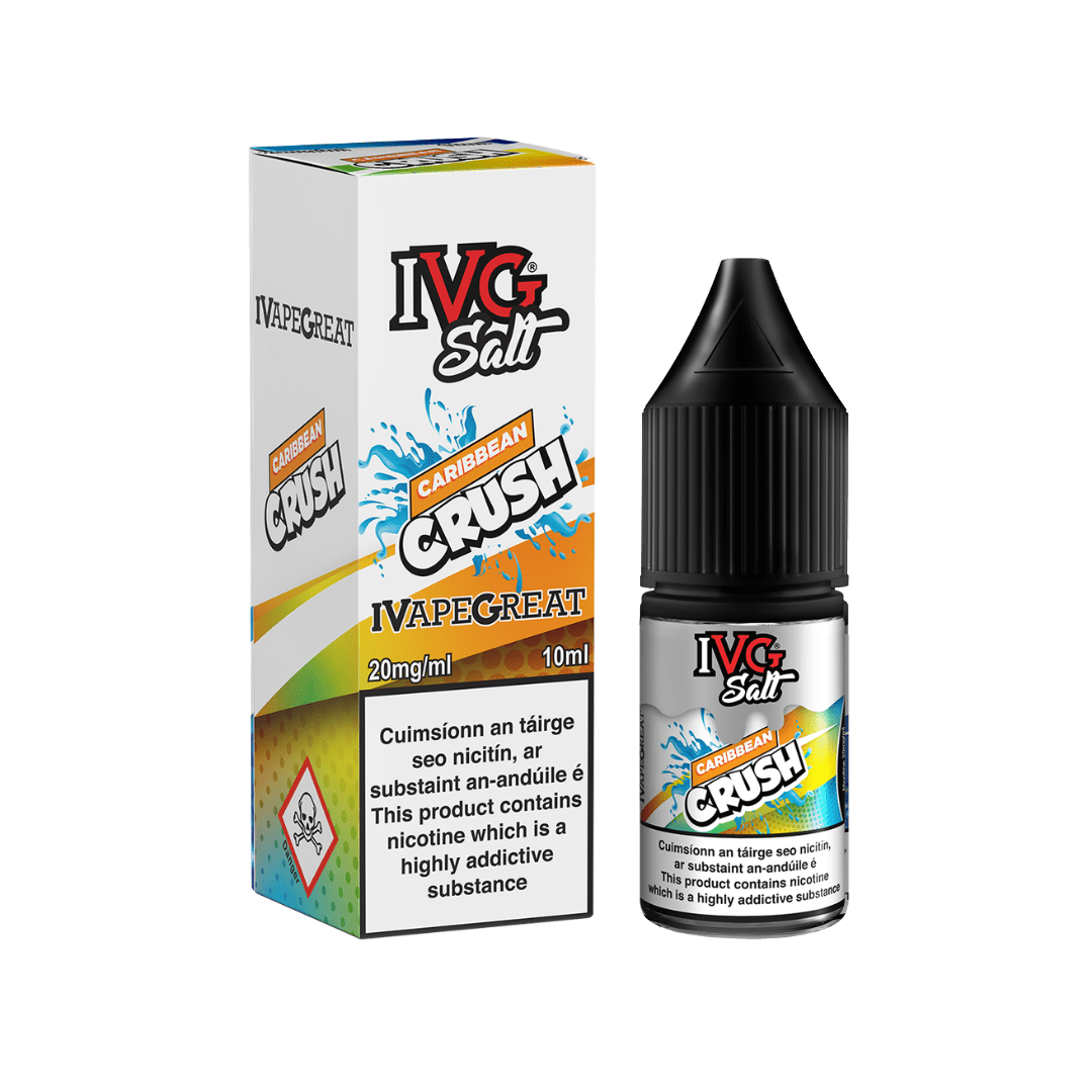 IVG Nicotine Salt E-Liquid Caribbean Crush 20MG - High Nicotine 