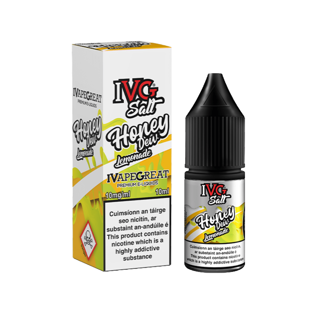 IVG Nicotine Salt E-Liquid Honeydew Lemonade 10MG - Medium Nicotine 