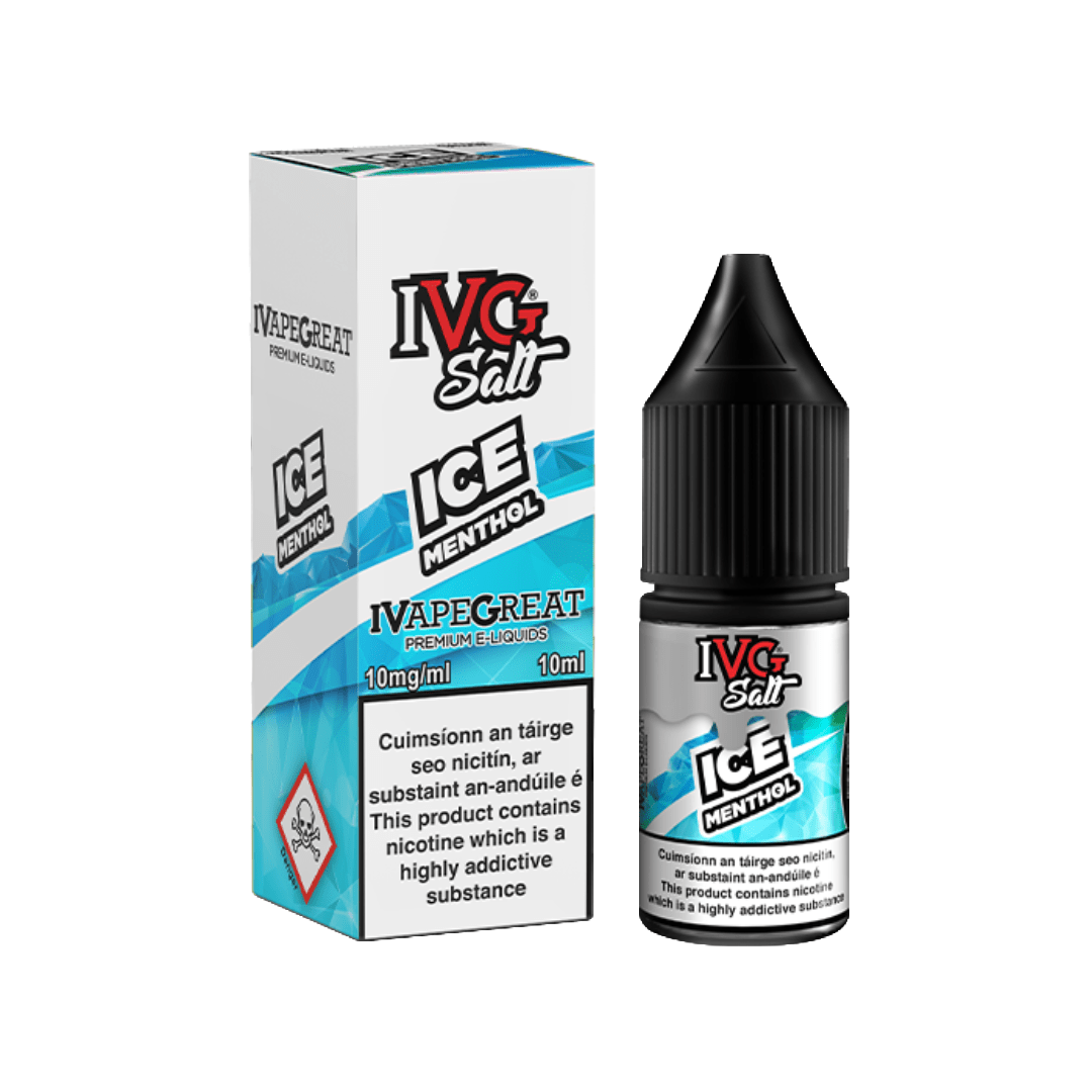 IVG Nicotine Salt E-Liquid Ice Menthol 10MG - Medium Nicotine 