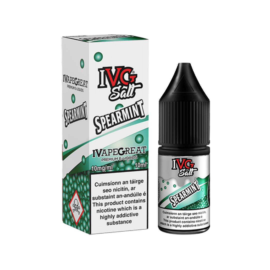 IVG Nicotine Salt E-Liquid Spearmint 10MG - Medium Nicotine 