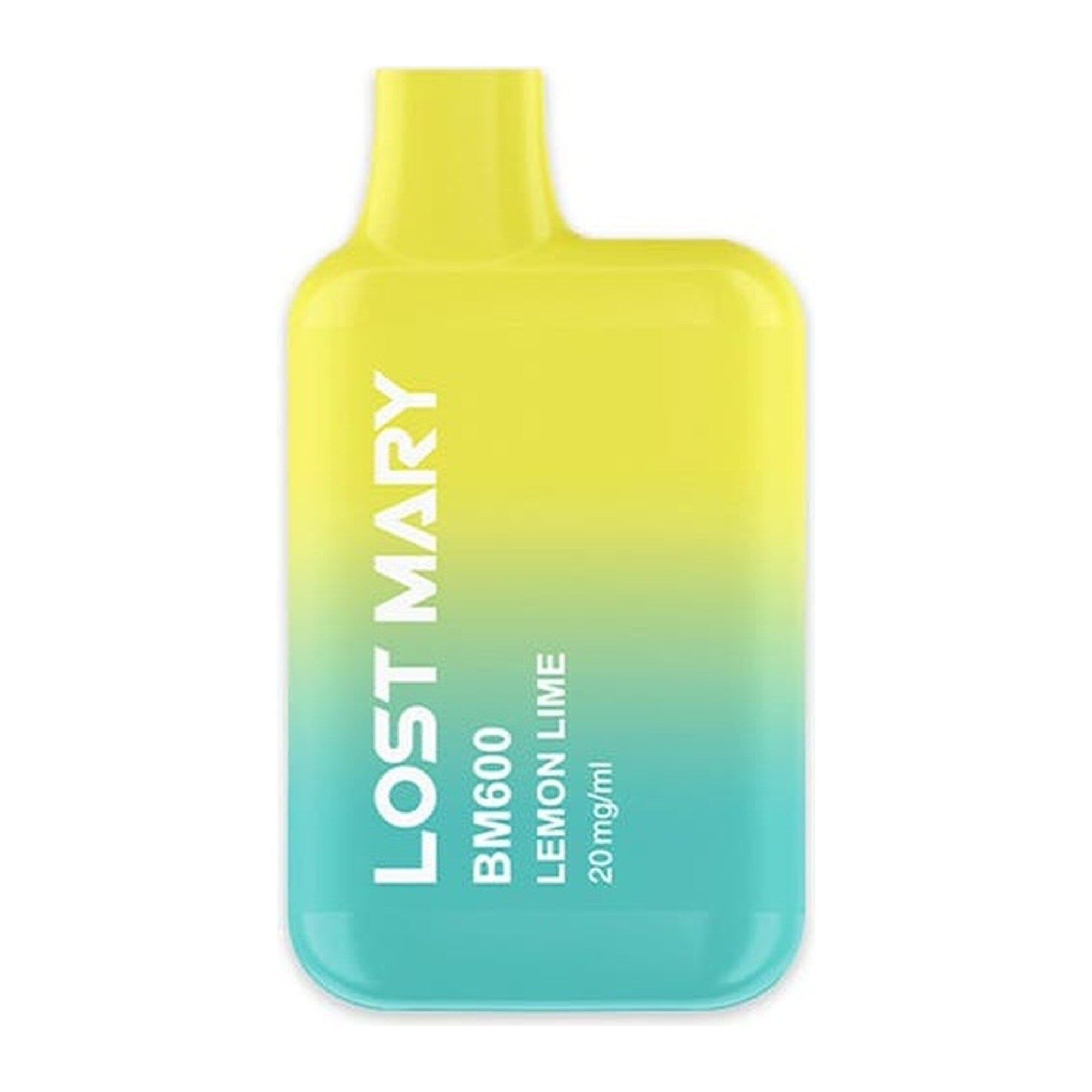 ELF Bar Lost Mary BM600 Disposable Vape Lemon Lime 