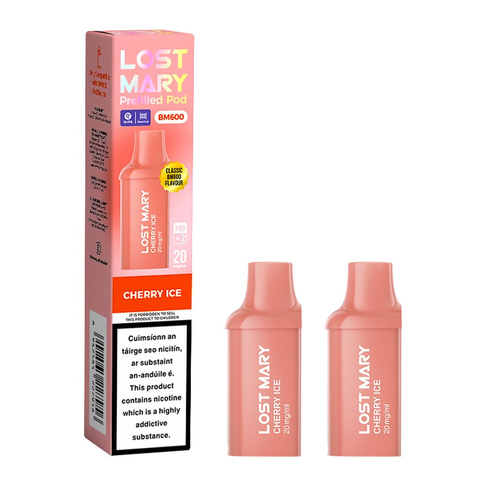 Lost Mary BM600 Prefilled Pod (Pack of 2) Cherry Ice 