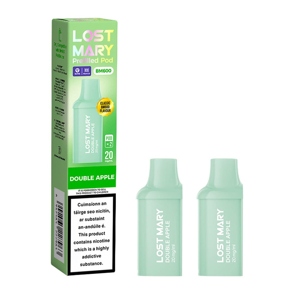 Lost Mary BM600 Prefilled Pod (Pack of 2) Double Apple 