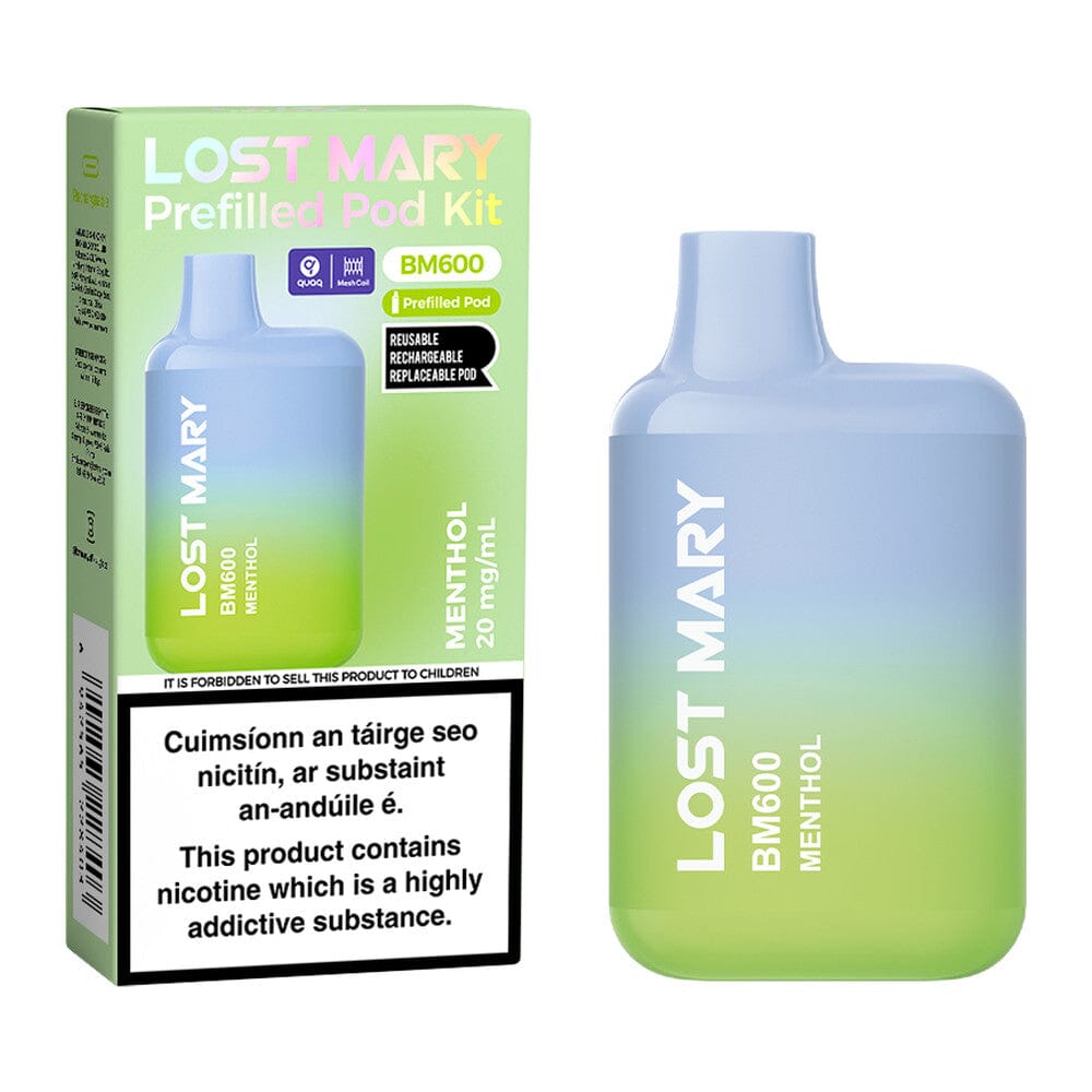 Lost Mary BM600 Prefilled Pod Kit Menthol 