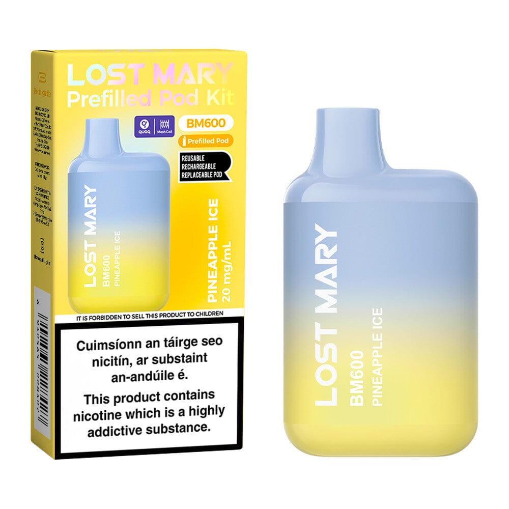 Lost Mary BM600 Prefilled Pod Kit Pineapple Ice 