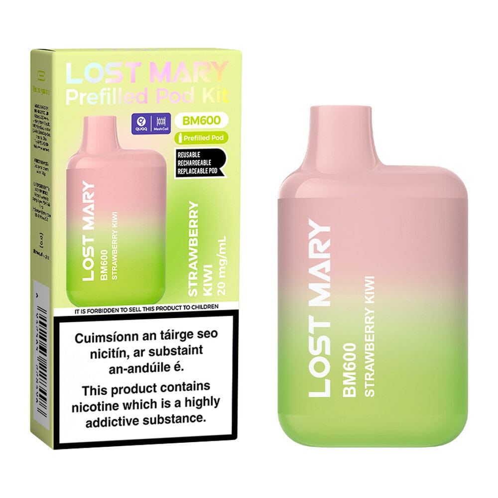 Lost Mary BM600 Prefilled Pod Kit Strawberry Kiwi 