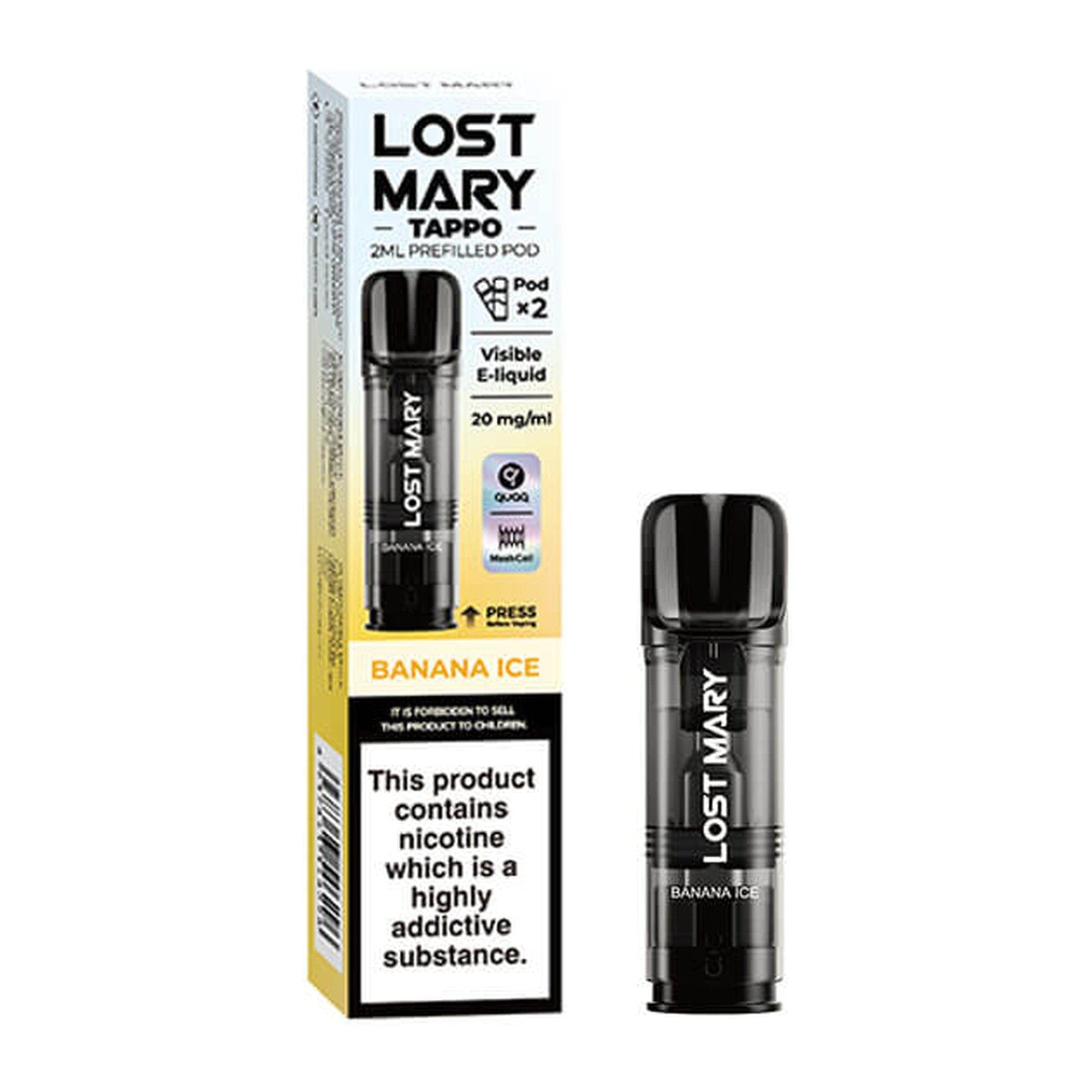 Lost Mary Tappo Prefilled Pod Banana Ice 