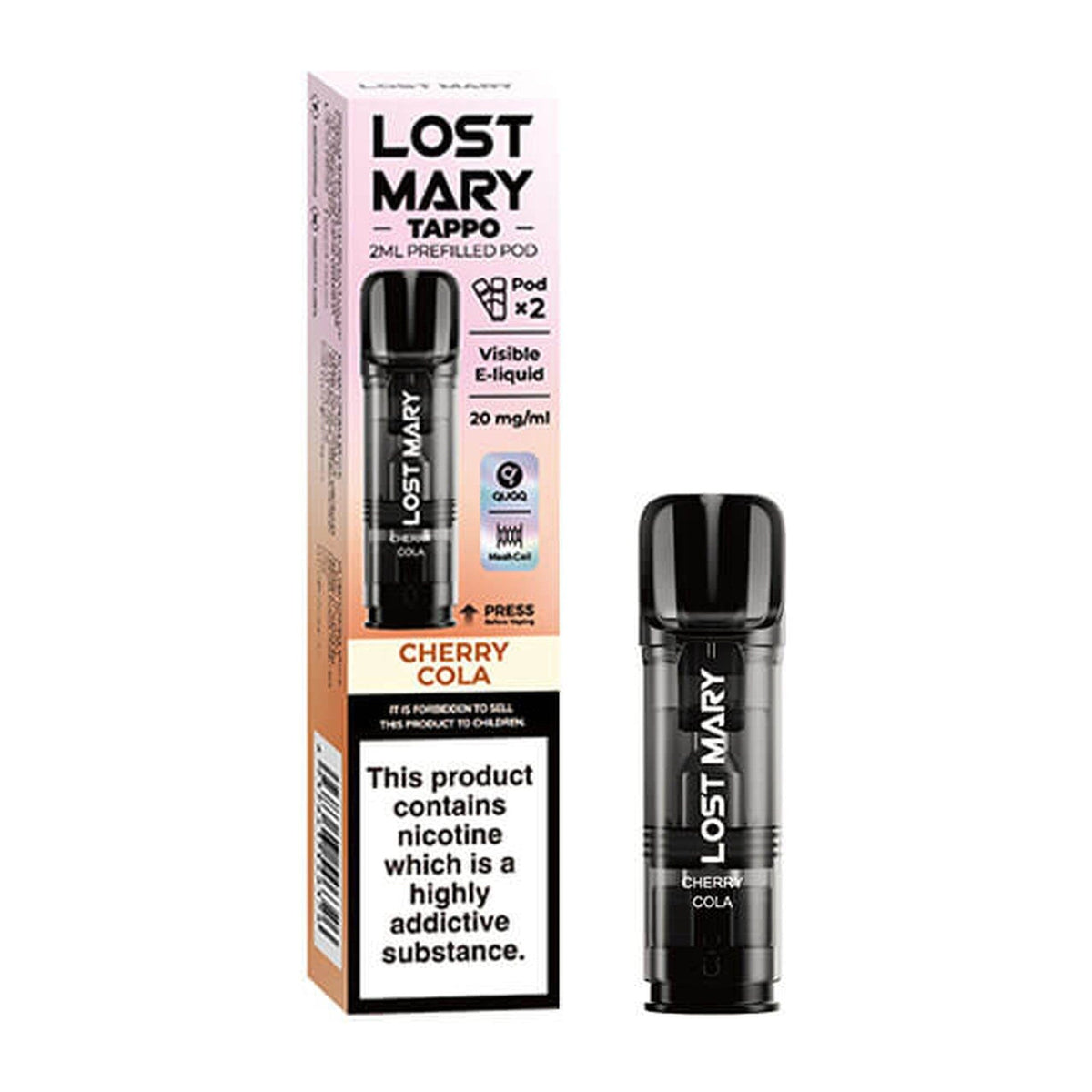 Lost Mary Tappo Prefilled Pod Cherry Cola 