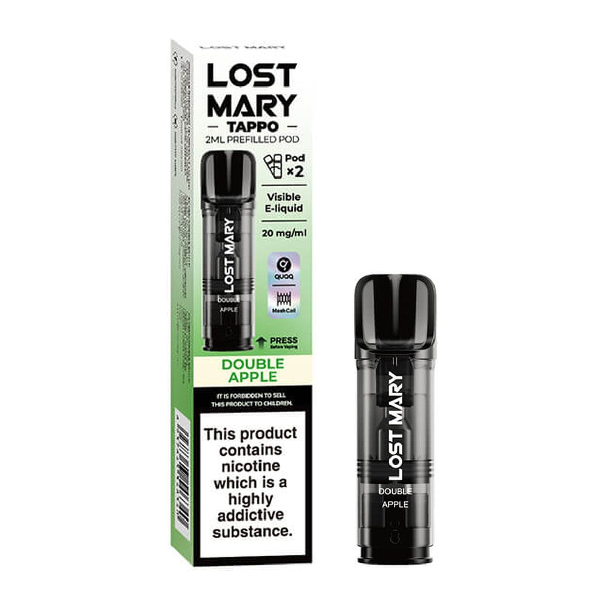 Lost Mary Tappo Prefilled Pod Double Apple 