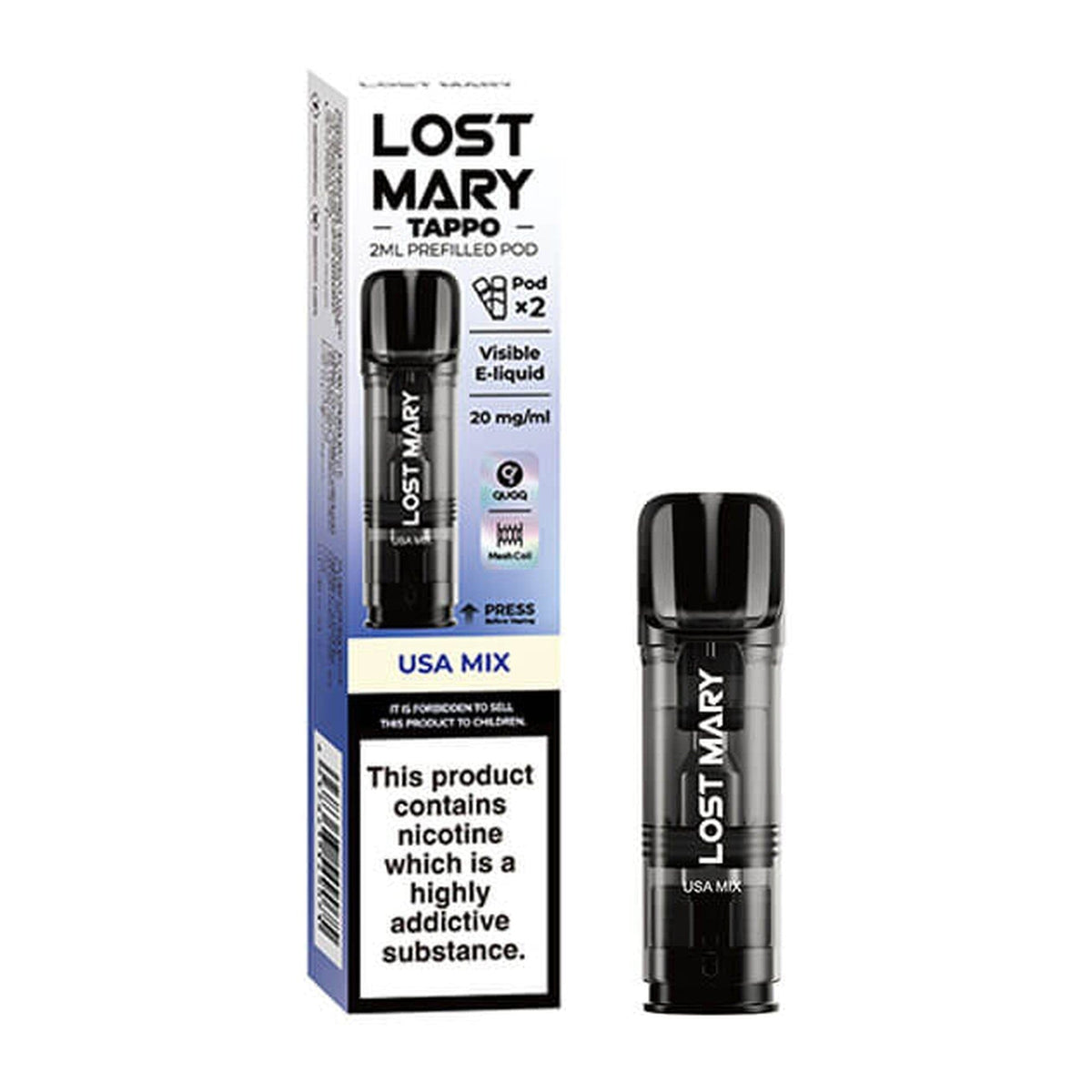 Lost Mary Tappo Prefilled Pod USA Mix 