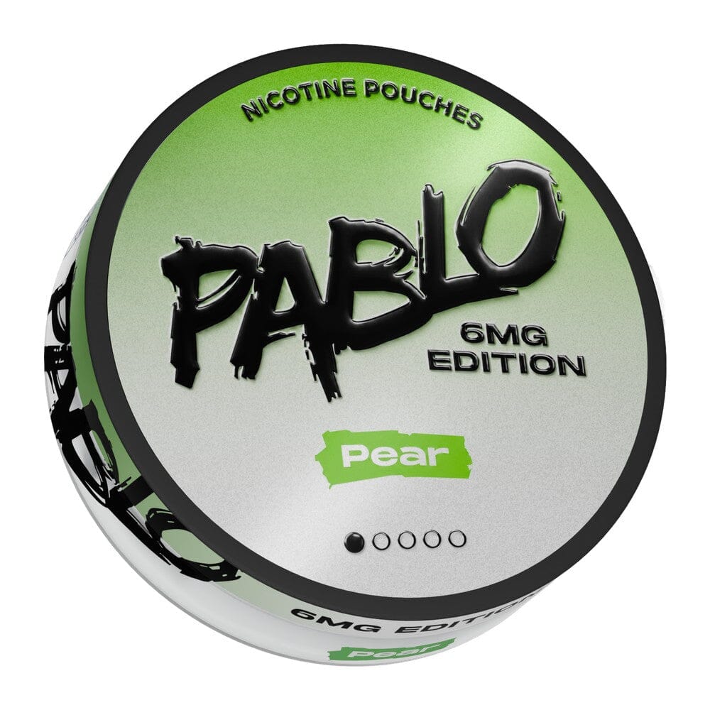 Pablo 6mg Edition Nicotine Pouches Pear 