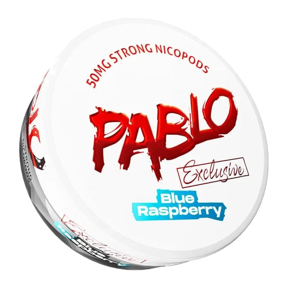 PABLO Exclusive Nicotine Pouches Blue Raspberry 50MG/G 