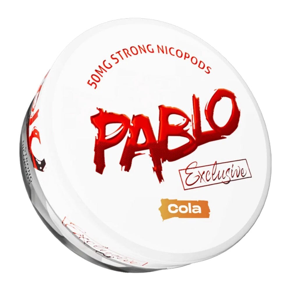 PABLO Exclusive Nicotine Pouches Cola 50MG/G 