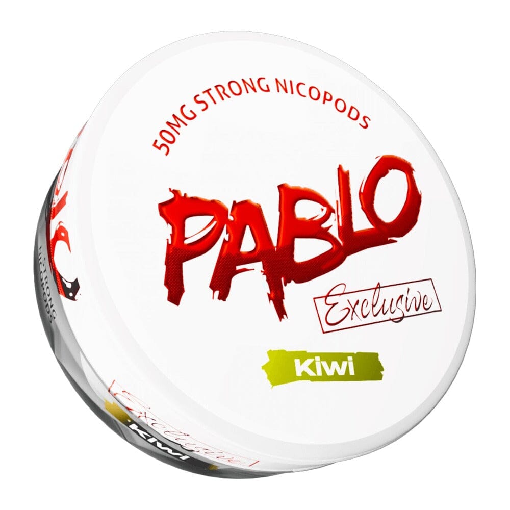PABLO Exclusive Nicotine Pouches Kiwi 50MG/G 