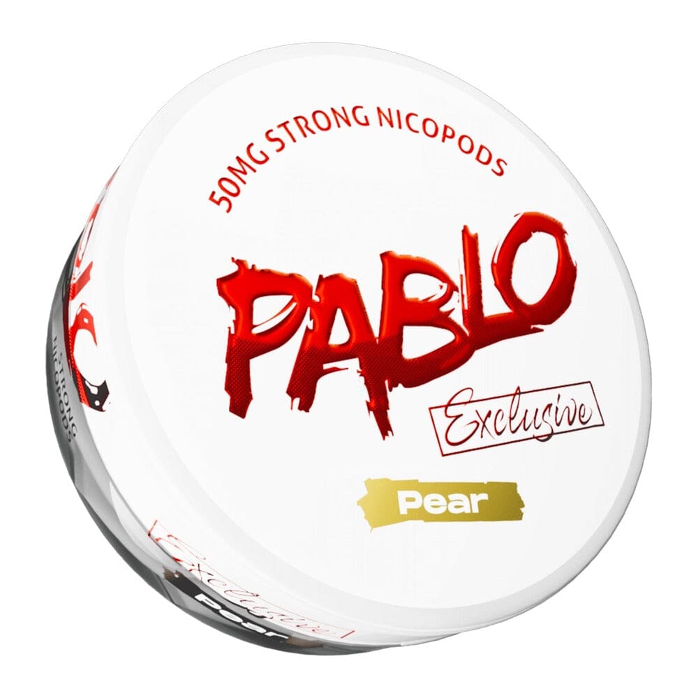 PABLO Exclusive Nicotine Pouches Pear 50MG/G 