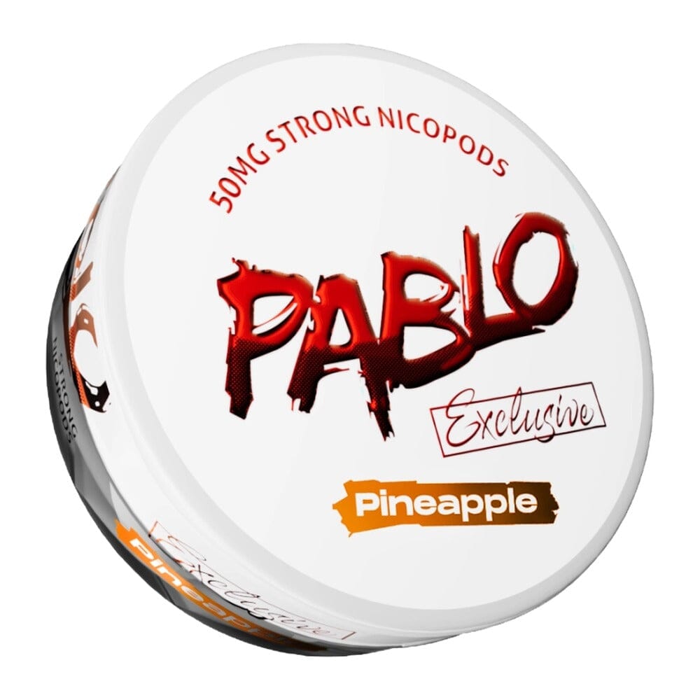 PABLO Exclusive Nicotine Pouches Pineapple 50MG/G 
